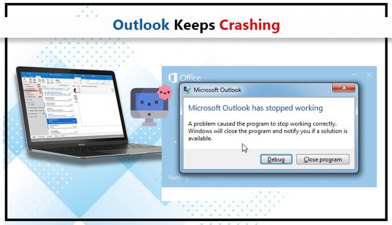 How to Fix Microsoft Outlook Keeps Crashing Windows 10, 11