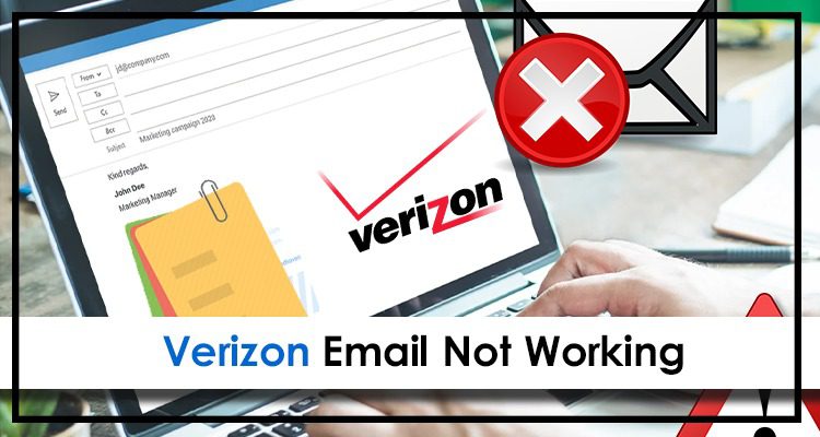 Verizon Email Not Working