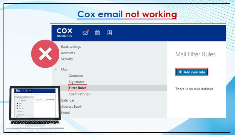 Cox email not working