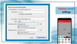 Verizon Email Settings For SMTP, IMAP, Or POP3 | Complete Guide