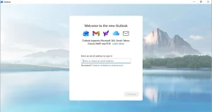 Add Account and sign in again.